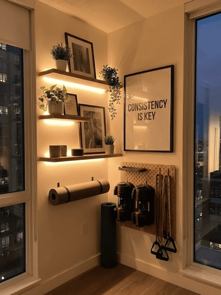 Small Home Gym Inspiration That Keeps You Consistent