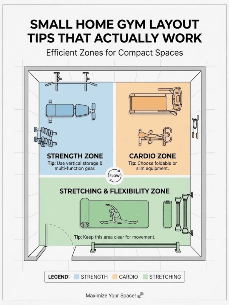 Small Home Gym Layout Tips That Actually Work