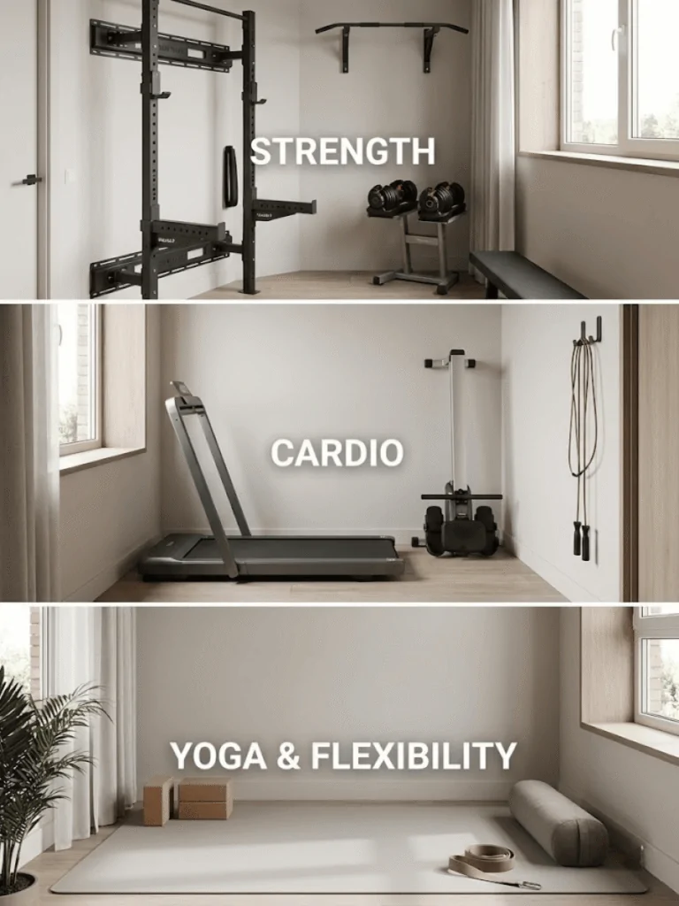 Small Home Gym Setup Ideas for Different Goals