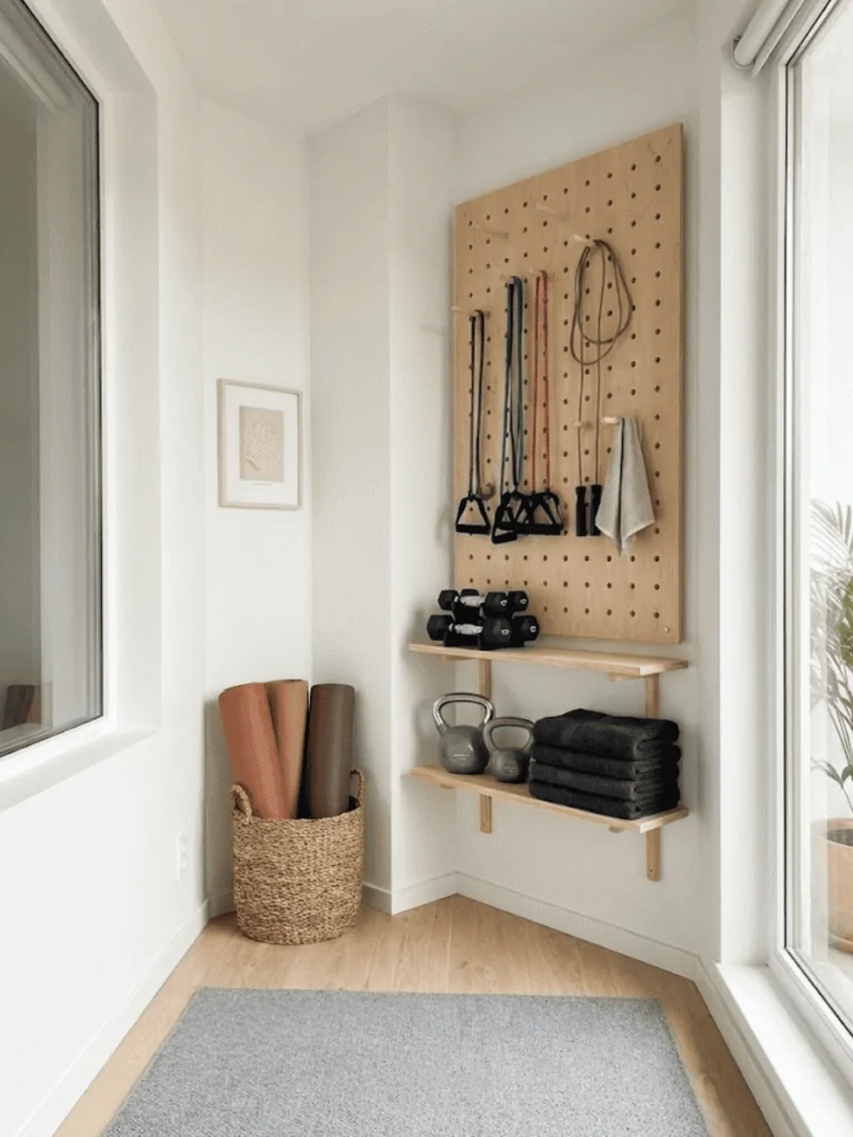 Smart Small Home Gym Storage Ideas
