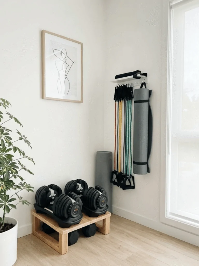 Tiny Home Gym Setup That Actually Works