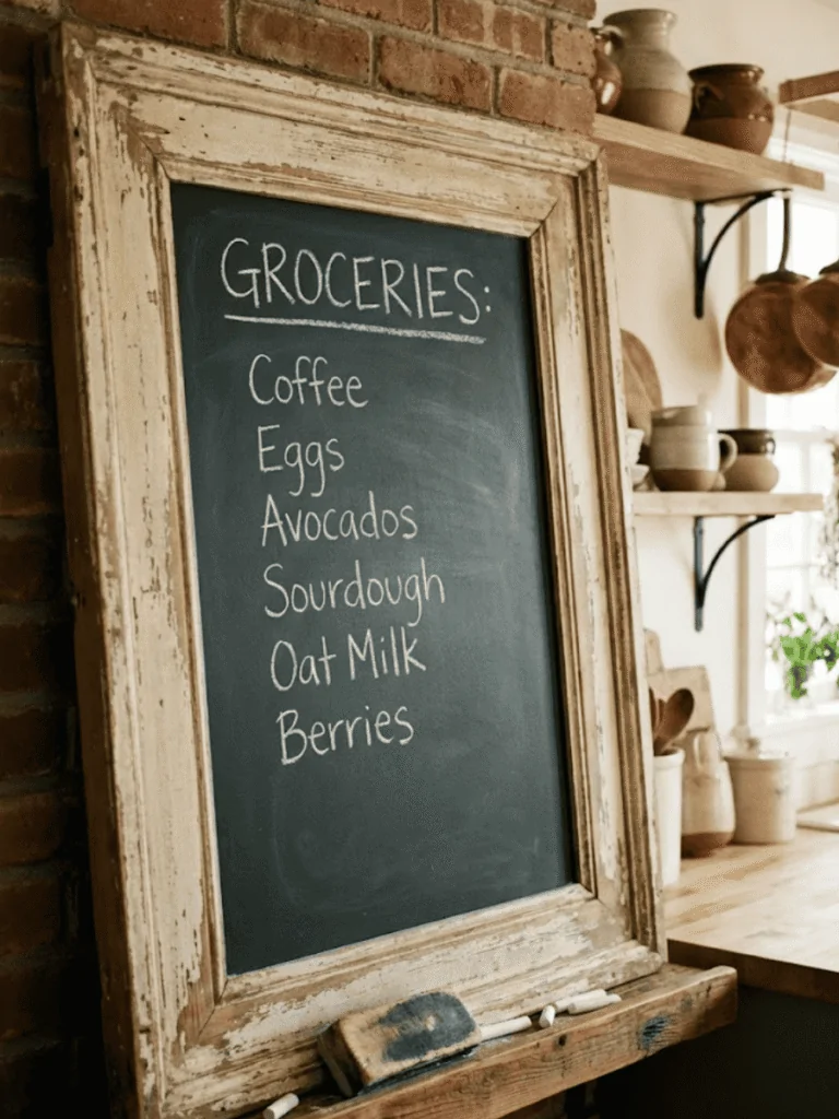 Turn Frames into Chalkboards