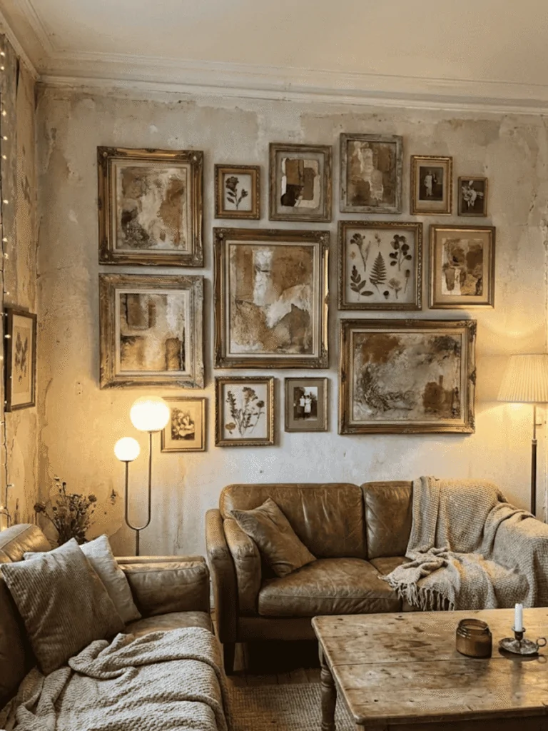 Turn Old Frames into Statement Wall Art
